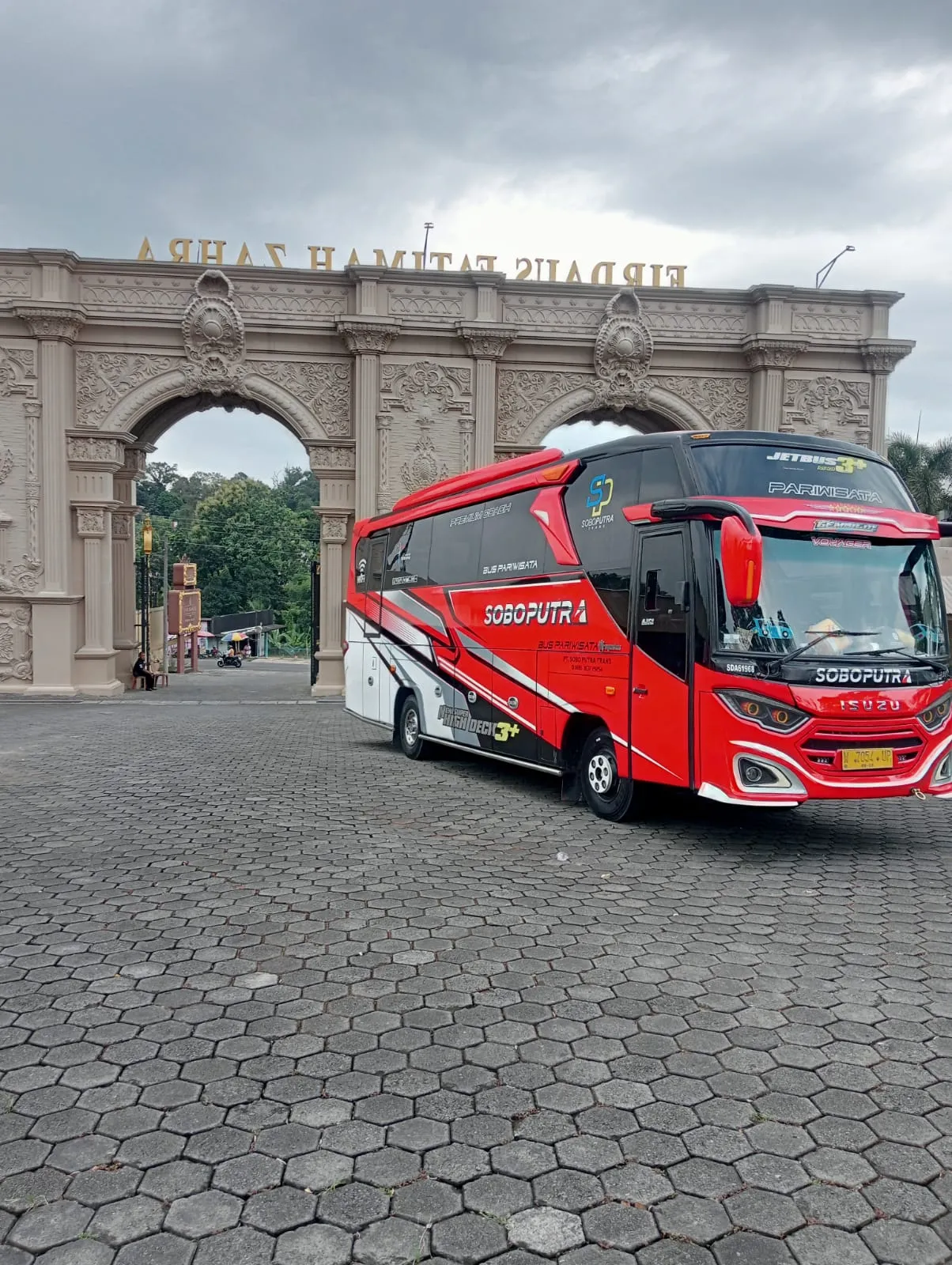 Trip With Red Bus